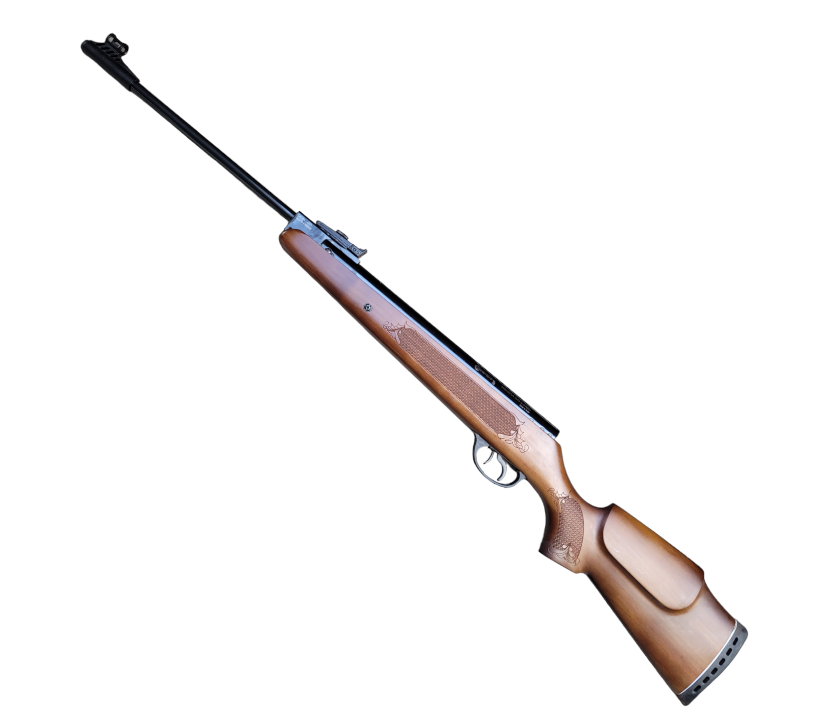 SDB Sniper Nitro 0.177 Cal Air Rifle With Fiber Optic – Beech Wood
