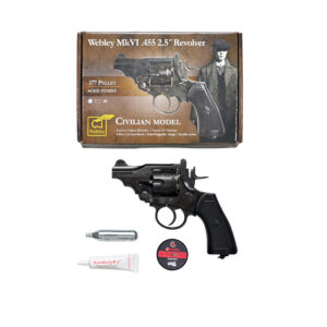 Webley MKVI CO2 Pellet Revolver 2.5 INC