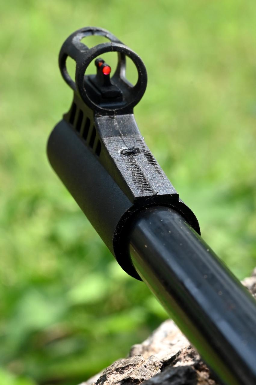 SDB Sniper Nitro 0.177 Cal Air Rifle With Fiber Optic – Beech Wood - Image 6