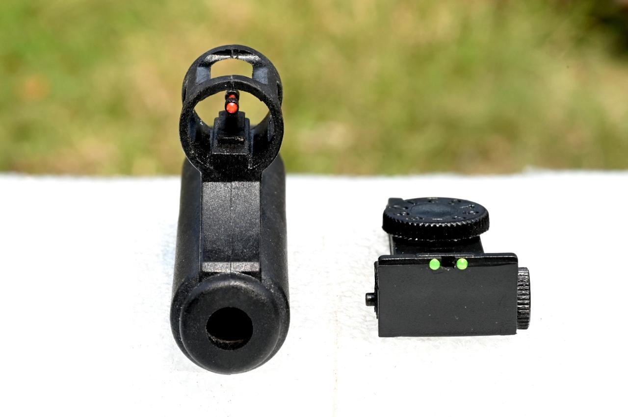 SDB Sniper Nitro 0.177 Cal Air Rifle With Fiber Optic – Beech Wood - Image 7